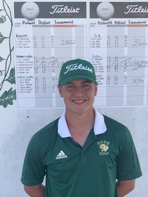 Patrick County's Wesley Roberson - Piedmont District Golfer of the Year